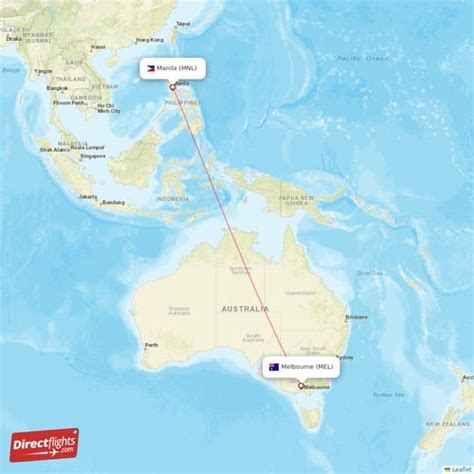 melbourne to manila direct flights|flights from manila to melbourne.